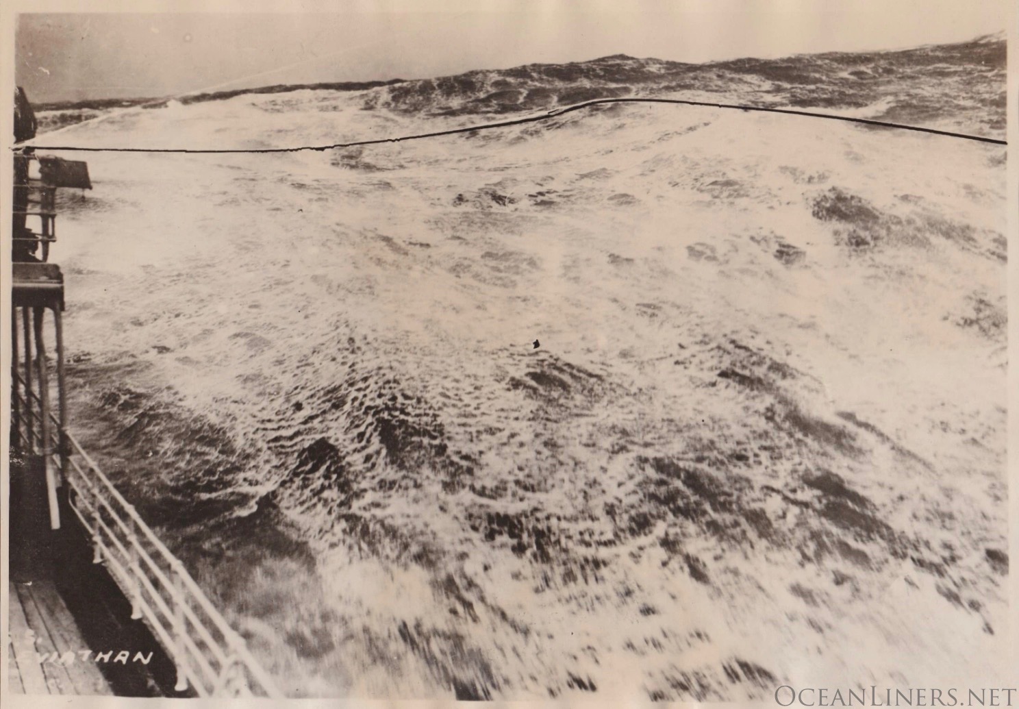 AND THE OCEAN WAVES ROLLED HIGH